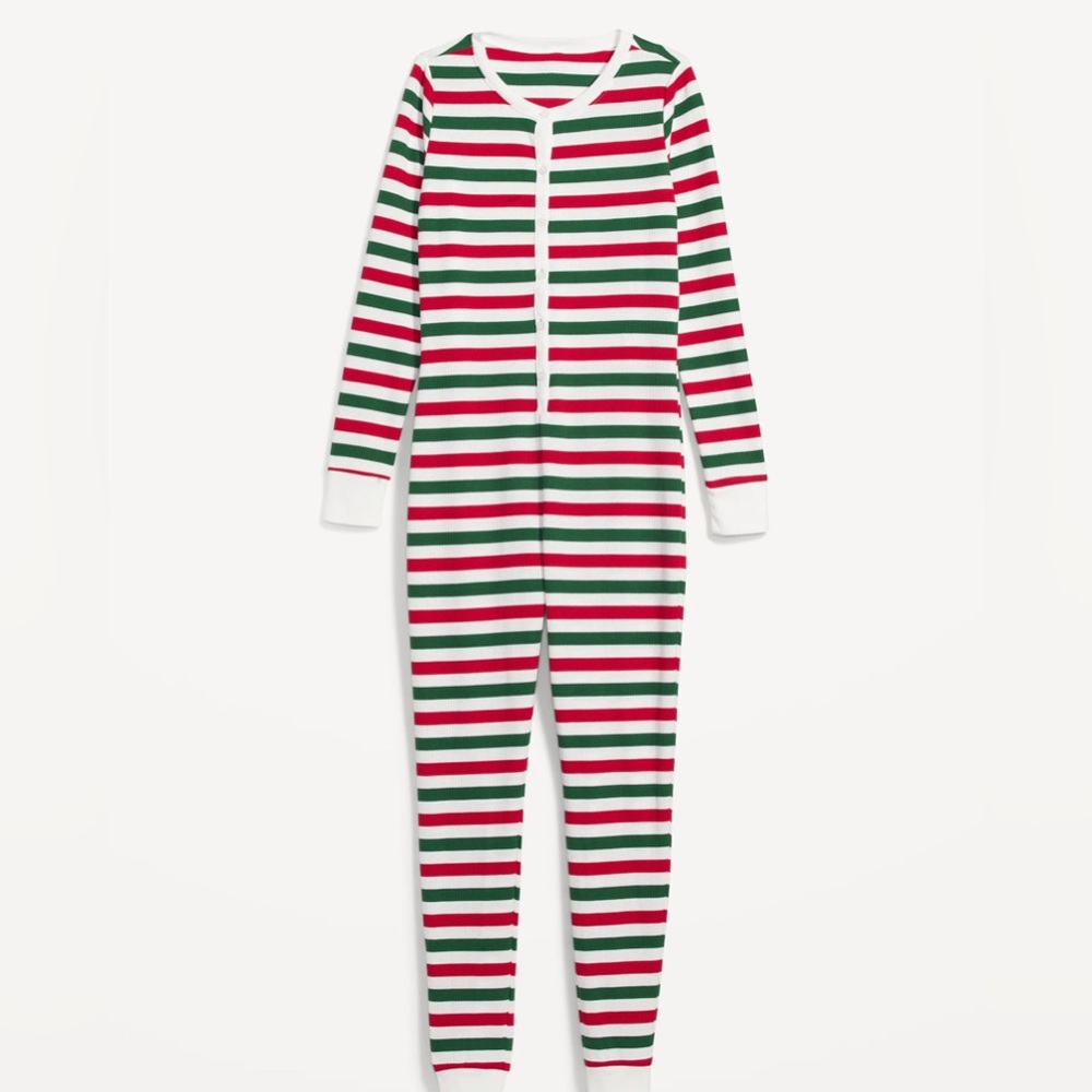 Thermal-Knit One-Piece Pajamas for Women 🎄